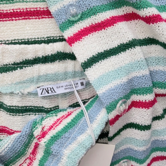 Zara Terry Short and Top Set Size Med/Large NWT - Picture 7 of 8